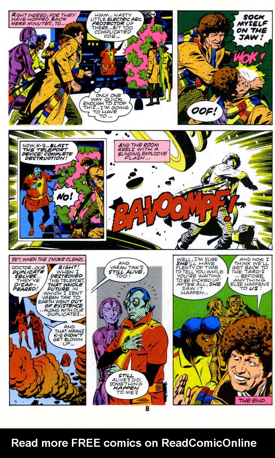 Read online Doctor Who (1984) comic -  Issue #8 - 10