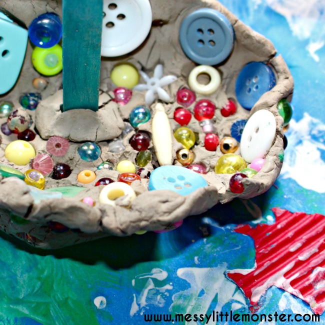 Clay Boat & Underwater Craft Messy Little Monster