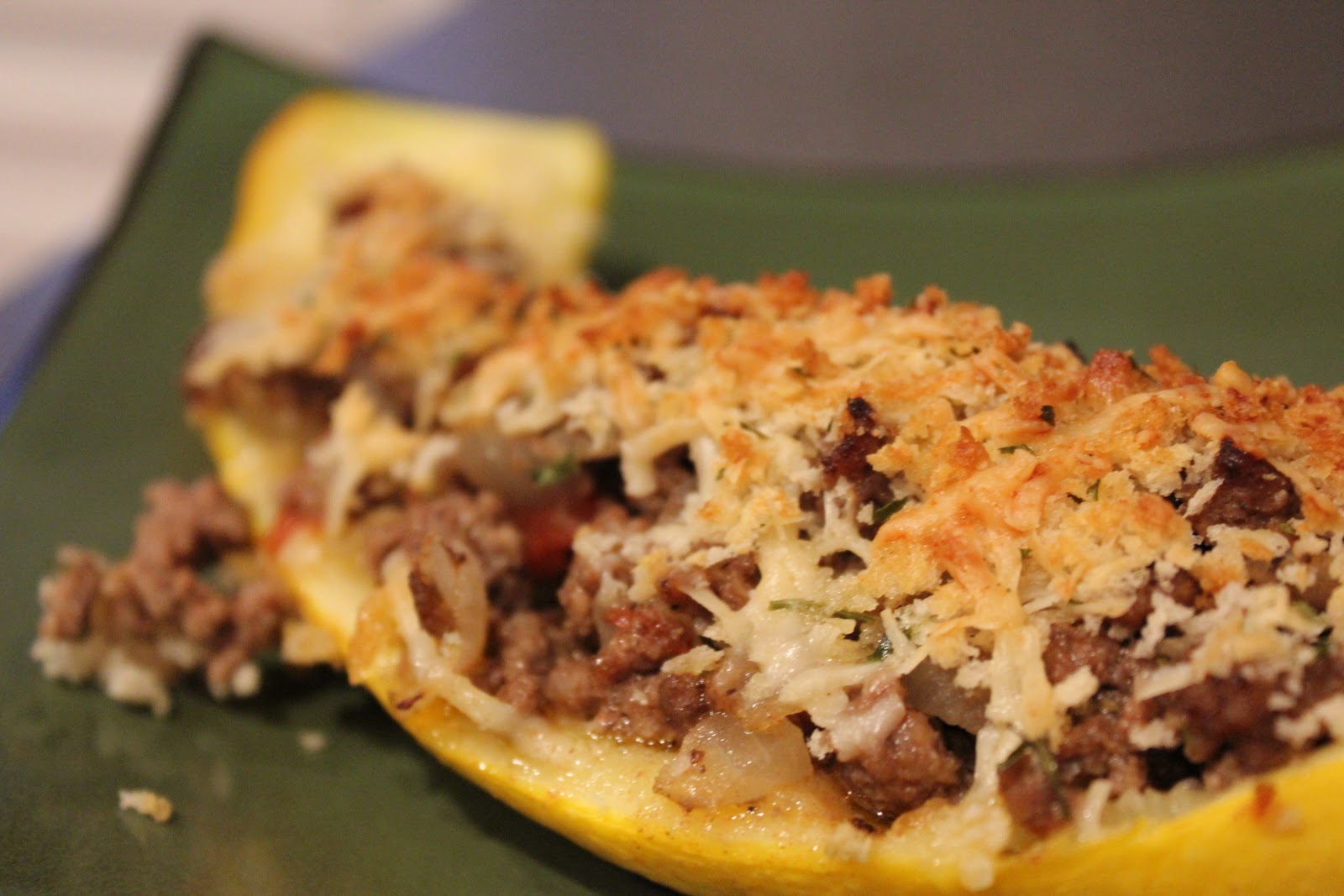 Stuffed Summer Squash