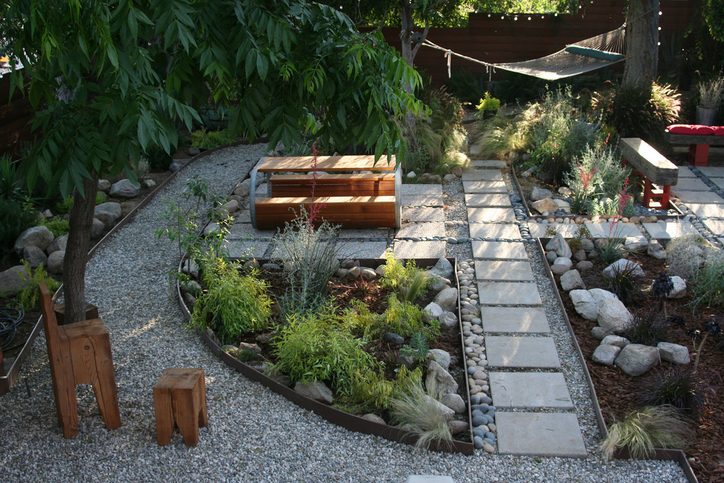 Desain Lanskap Modern untuk Rumah Tinggal Kontemporer - Desain Lanskap