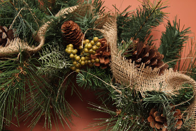 Christmas Burlap Wreath