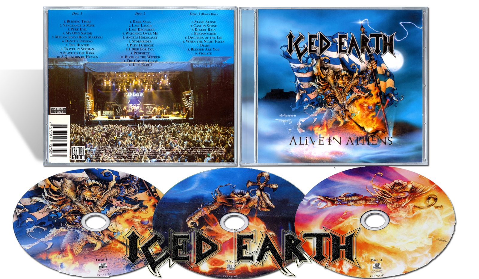 Iced Earth l Alive In Athens l Audio 1999