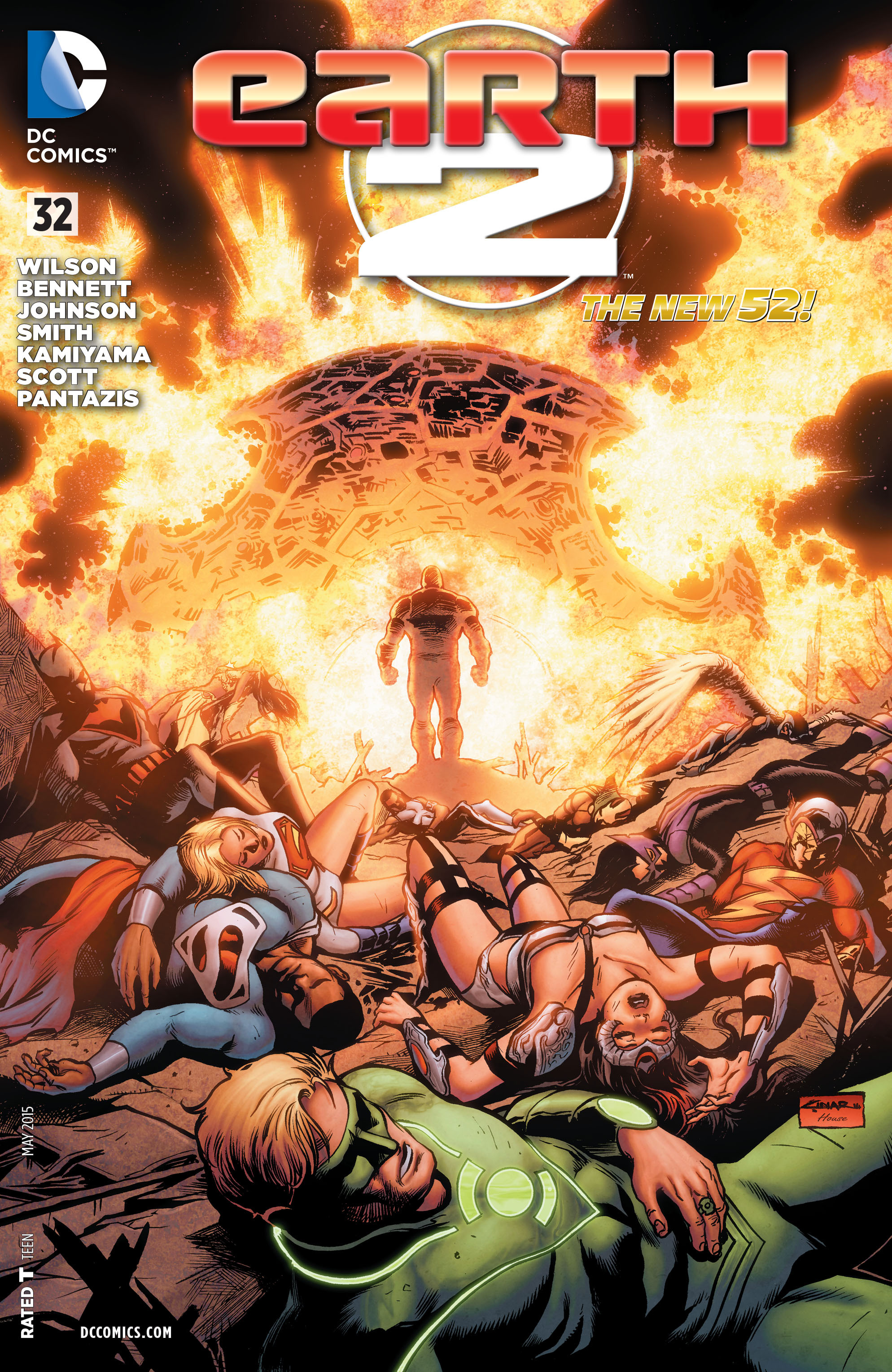Read online Earth 2 comic -  Issue #32 - 1