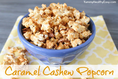 Caramel Cashew Popcorn 