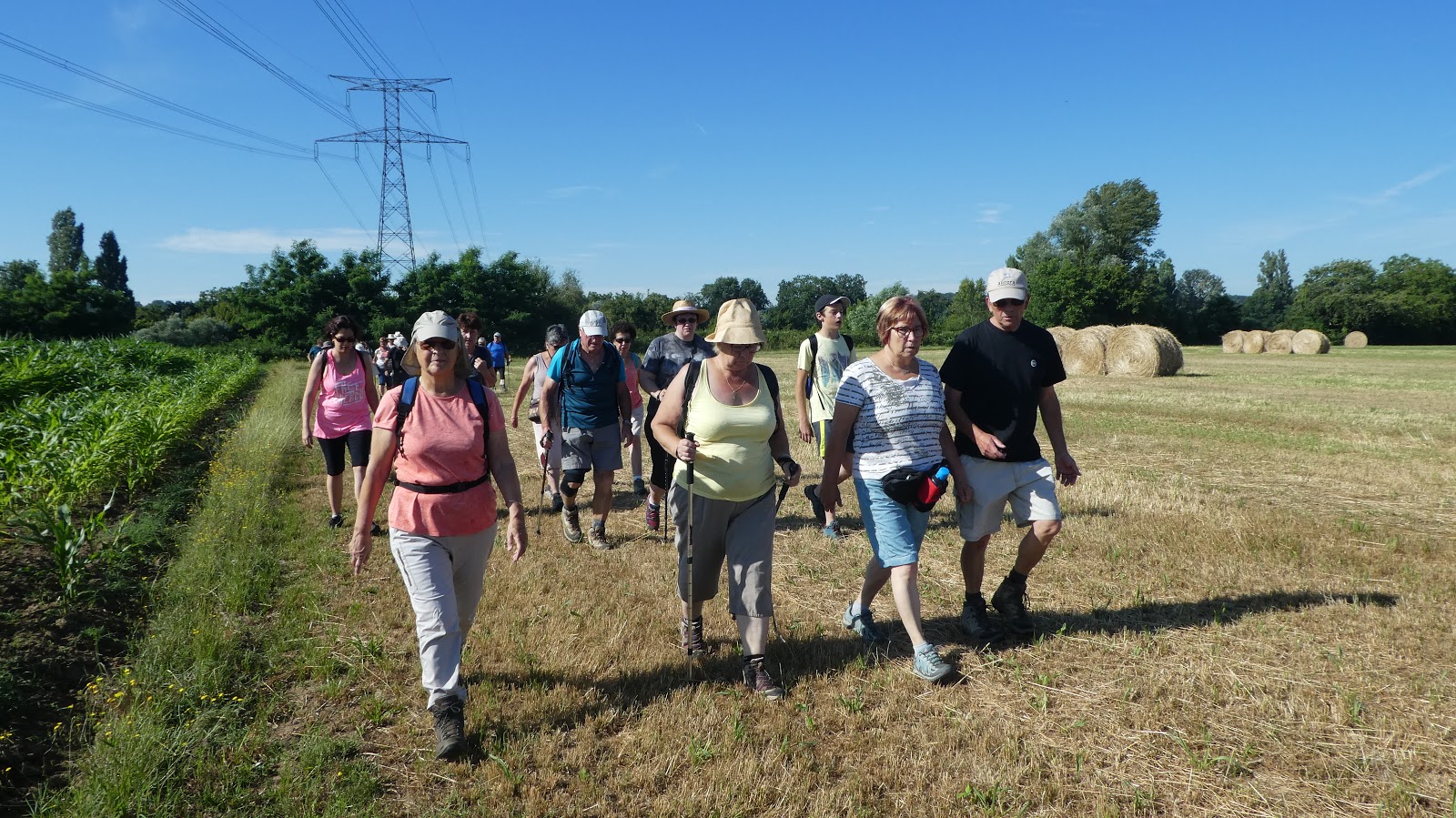 Club de randonnées pédestres Saint Antoinaises 29/06/2018 Etangs St Antoine de Breuilh