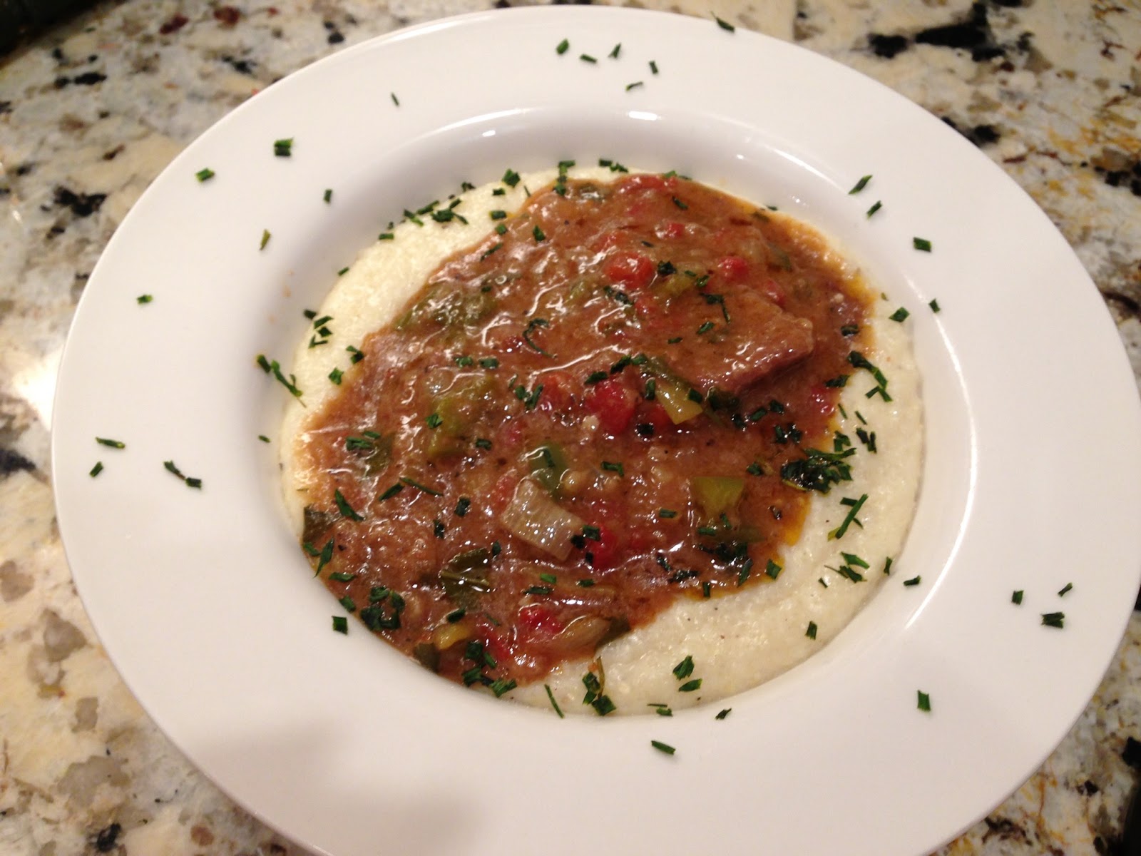 A Recipe is Likened... Grillades and Grits