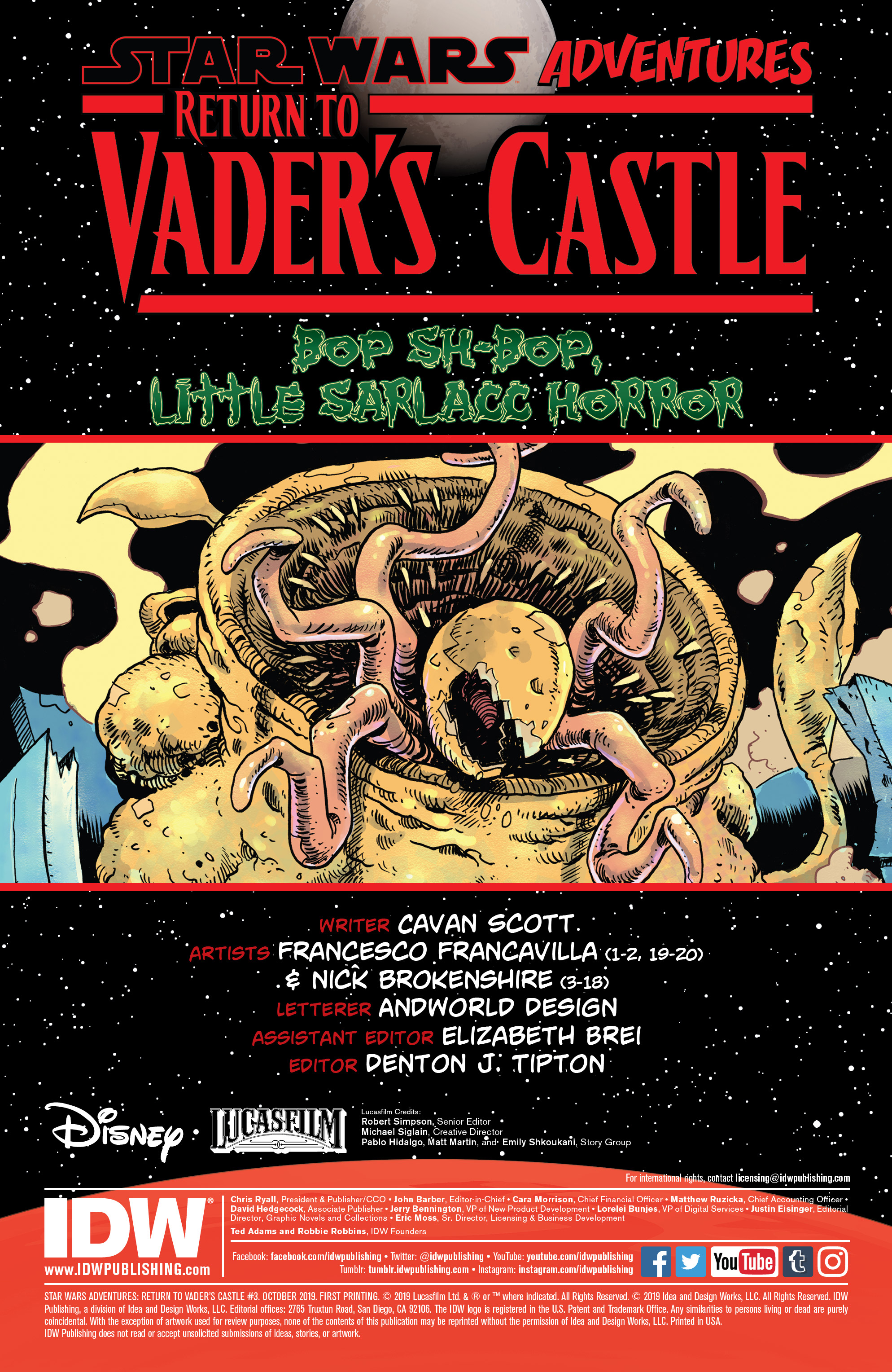 Read online Star Wars Adventures: Return to Vader’s Castle comic -  Issue #3 - 2