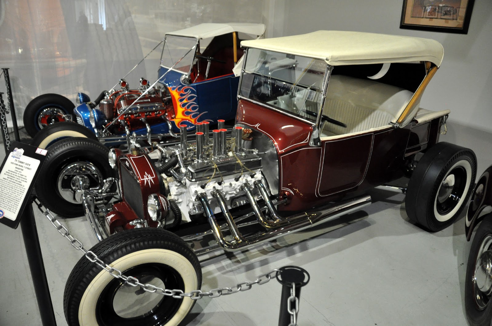 Just A Car Guy together in history, and in the museum... the two T Buckets that started it all