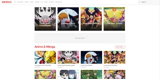 animag blogger template
