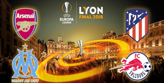 Empat Tim Lolos Semifinal Liga Europe 2018