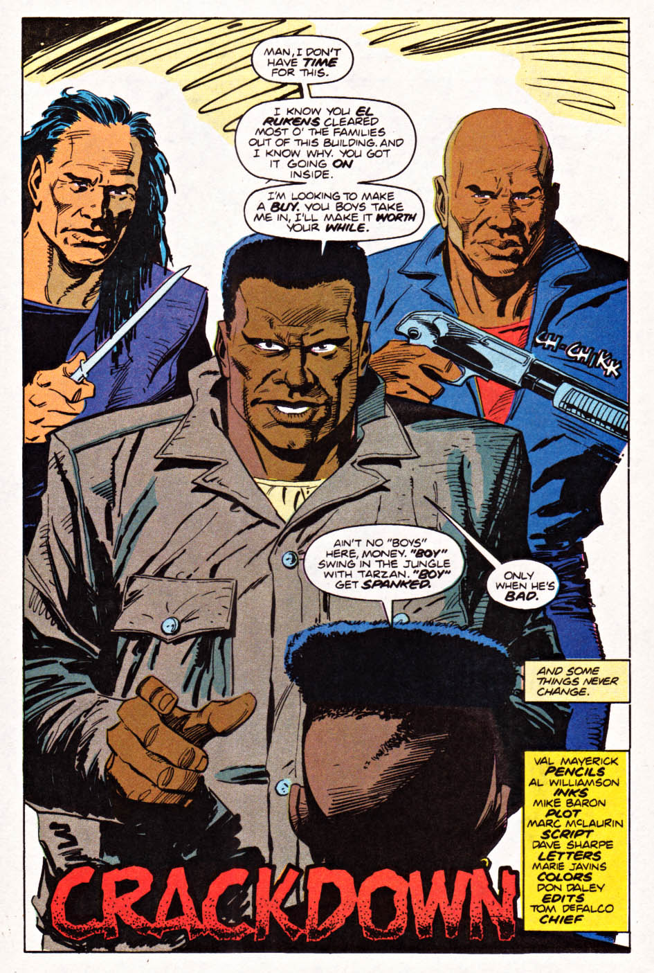 Read online The Punisher (1987) comic -  Issue #61 - Crackdown - 3