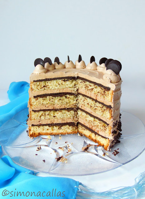 Tort cu banane ciocolata si Nutella 2 Tort cu banane ciocolata si Nutella 2