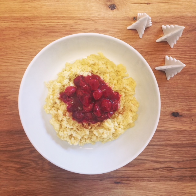 Hirsegerichte gesund, einfach und lecker