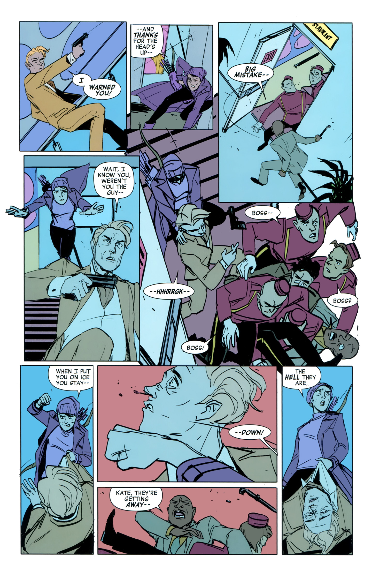 Read online Hawkeye (2012) comic -  Issue #18 - 16