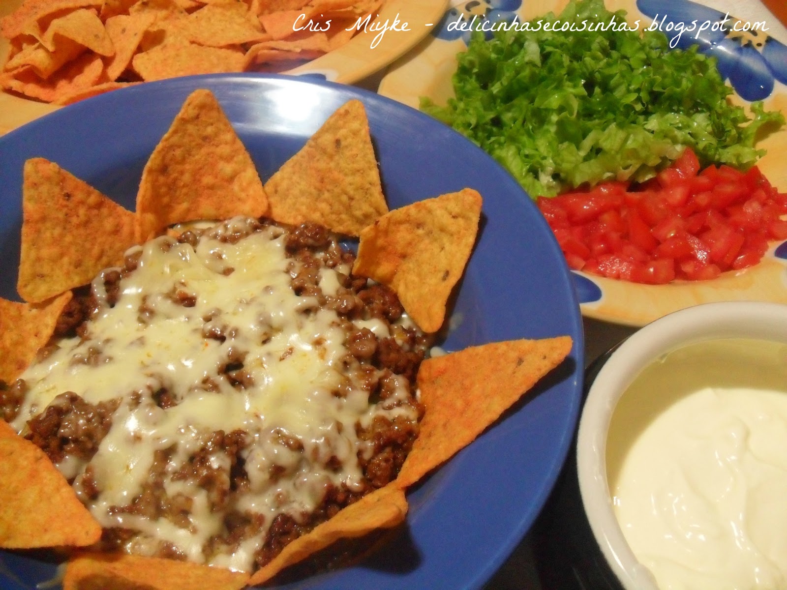 Nachos e Sour Cream