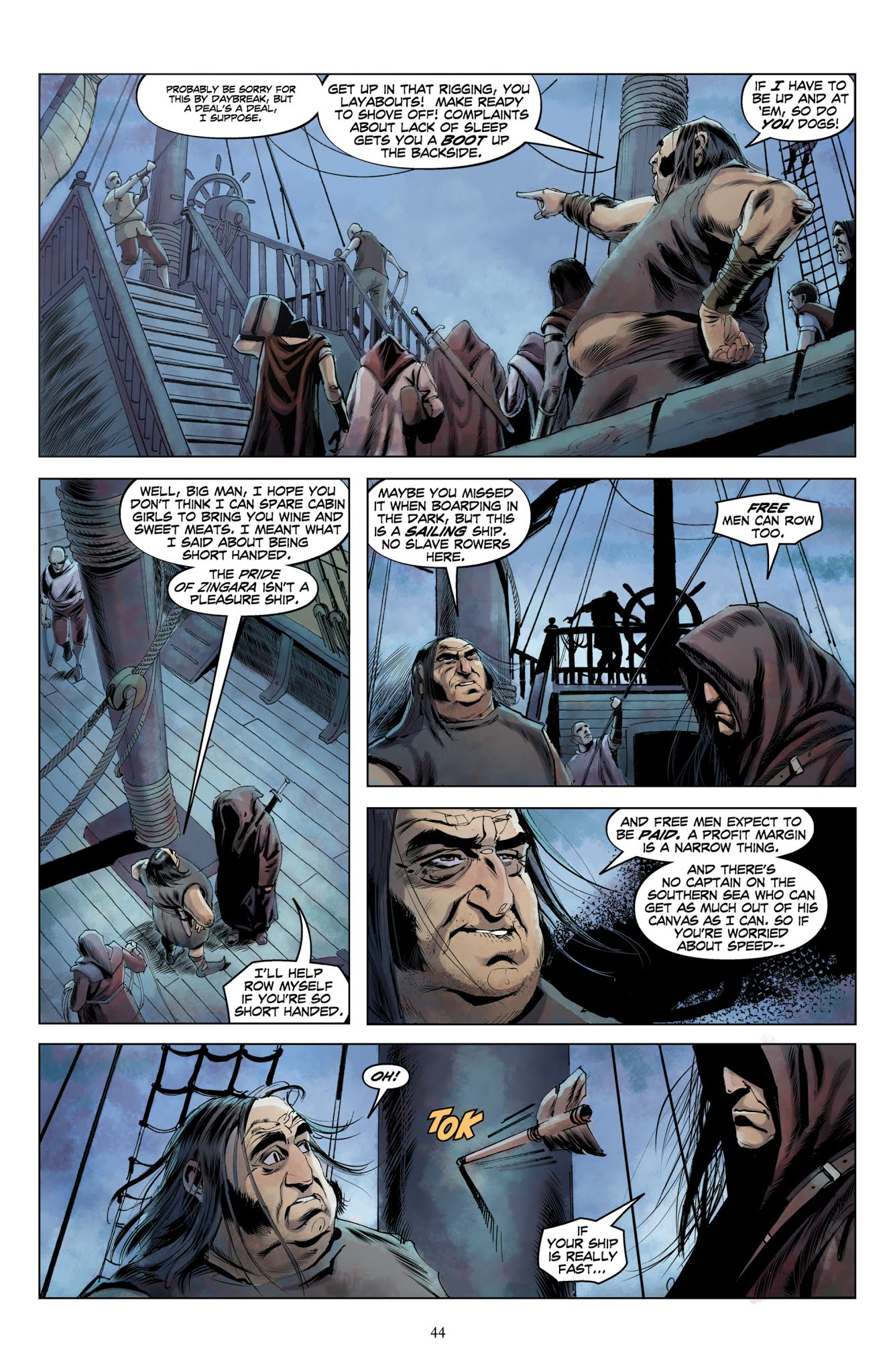 Read online Conan: The Phantoms of the Black Coast comic -  Issue # TPB - 45