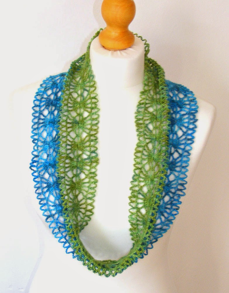 FREE lacy scarf pattern
