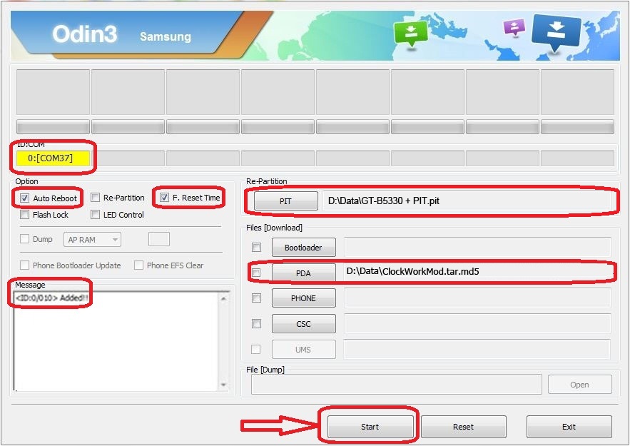 Cara Pasang CWM Pada Samsung Galaxy Chat GT-B5330 Cara Pasang CWM Pada Samsung Galaxy Chat GT-B5330