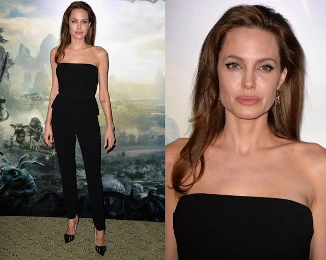  Angelina Jolie in Ralph Lauren – ‘Maleficent’ Paris Photocall
