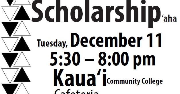 Kauai Community College Campus News: Native Hawaiian Scholarship 'Aha