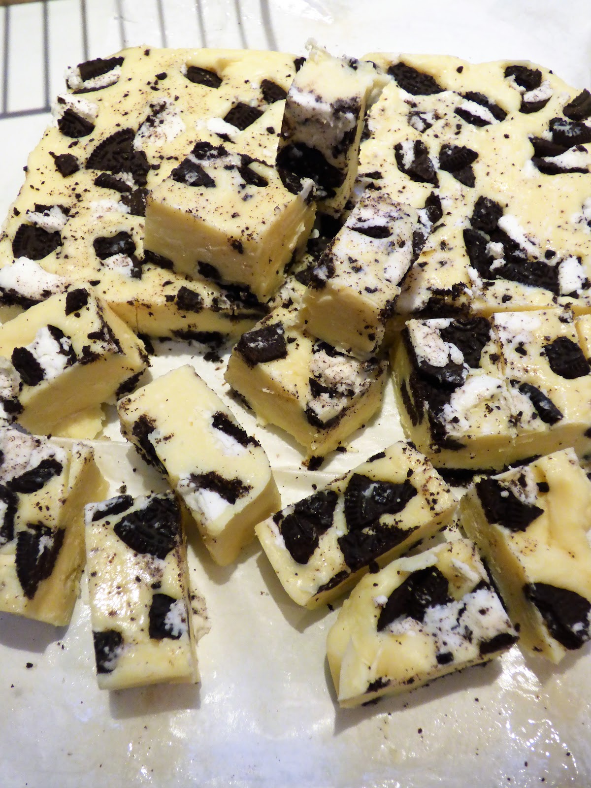 Chez Maximka White chocolate Oreo fudge