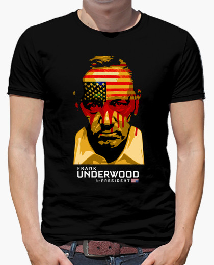 camiseta House Of Cards. Frank Underwood.