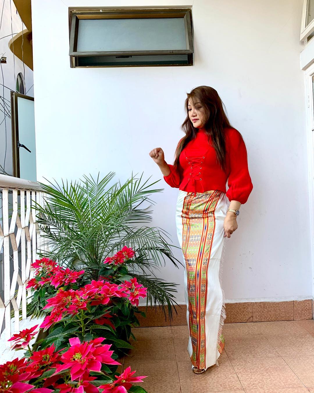 mizo church dress