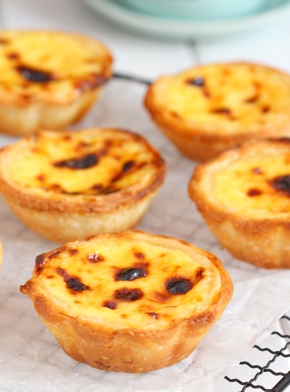 Portuguese egg tarts