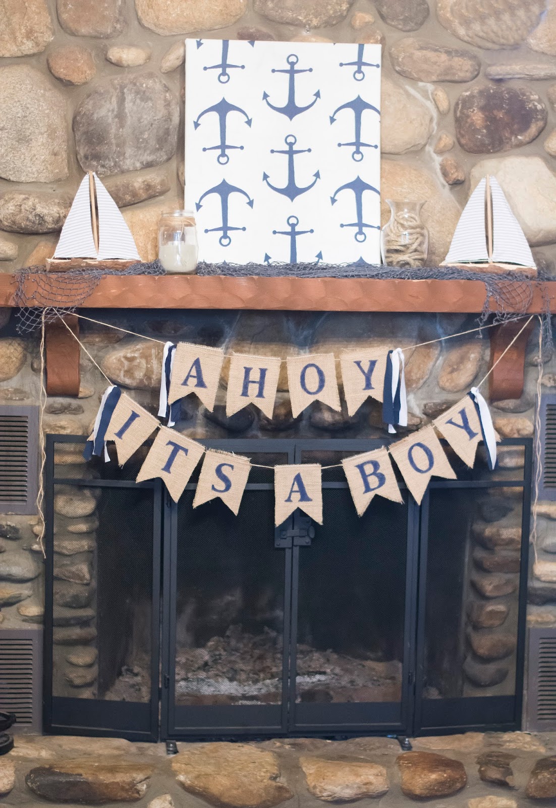 Delightful Order: Nautical Theme Baby Shower