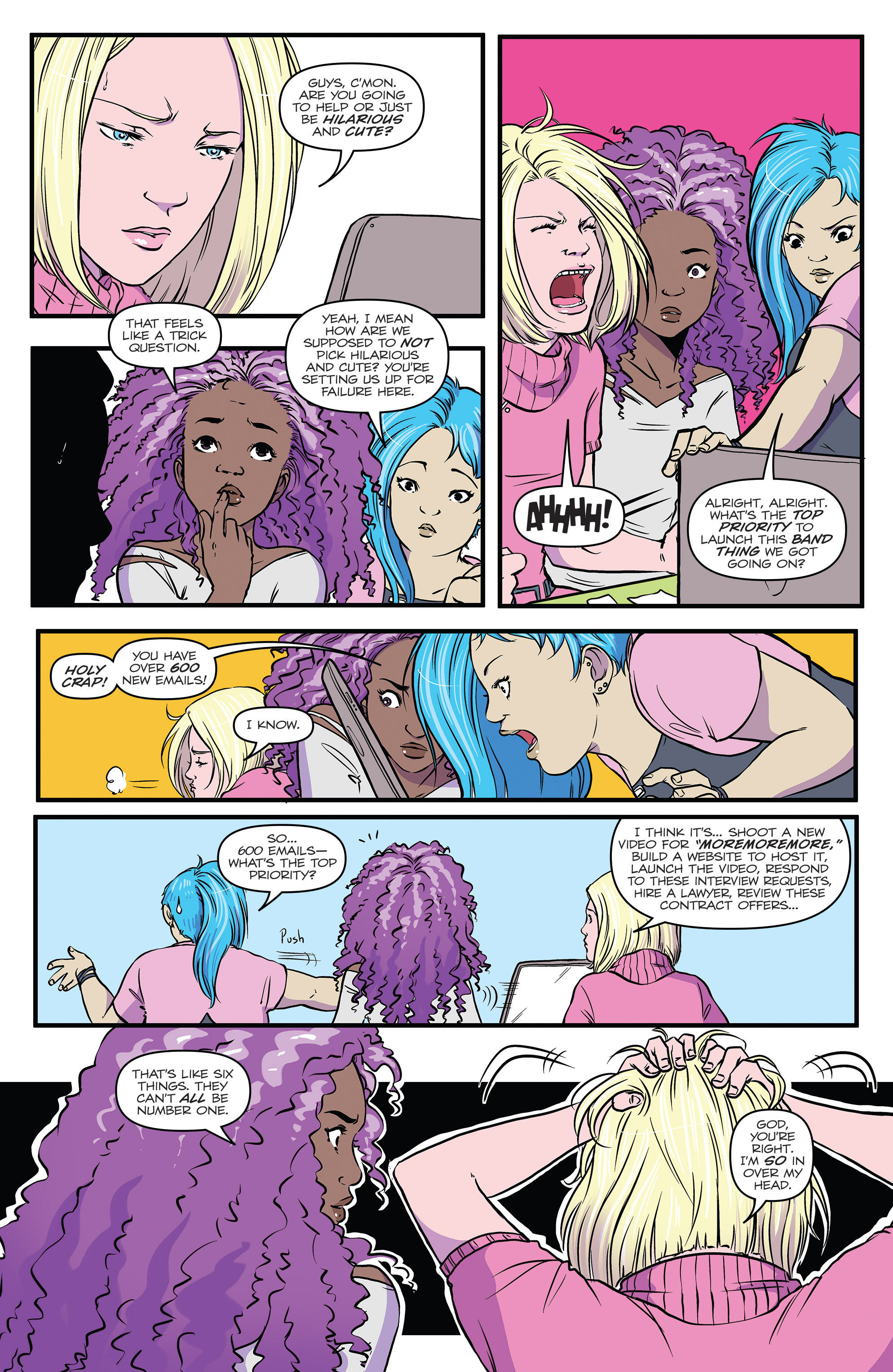 Read online Jem and The Holograms comic -  Issue #7 - 6