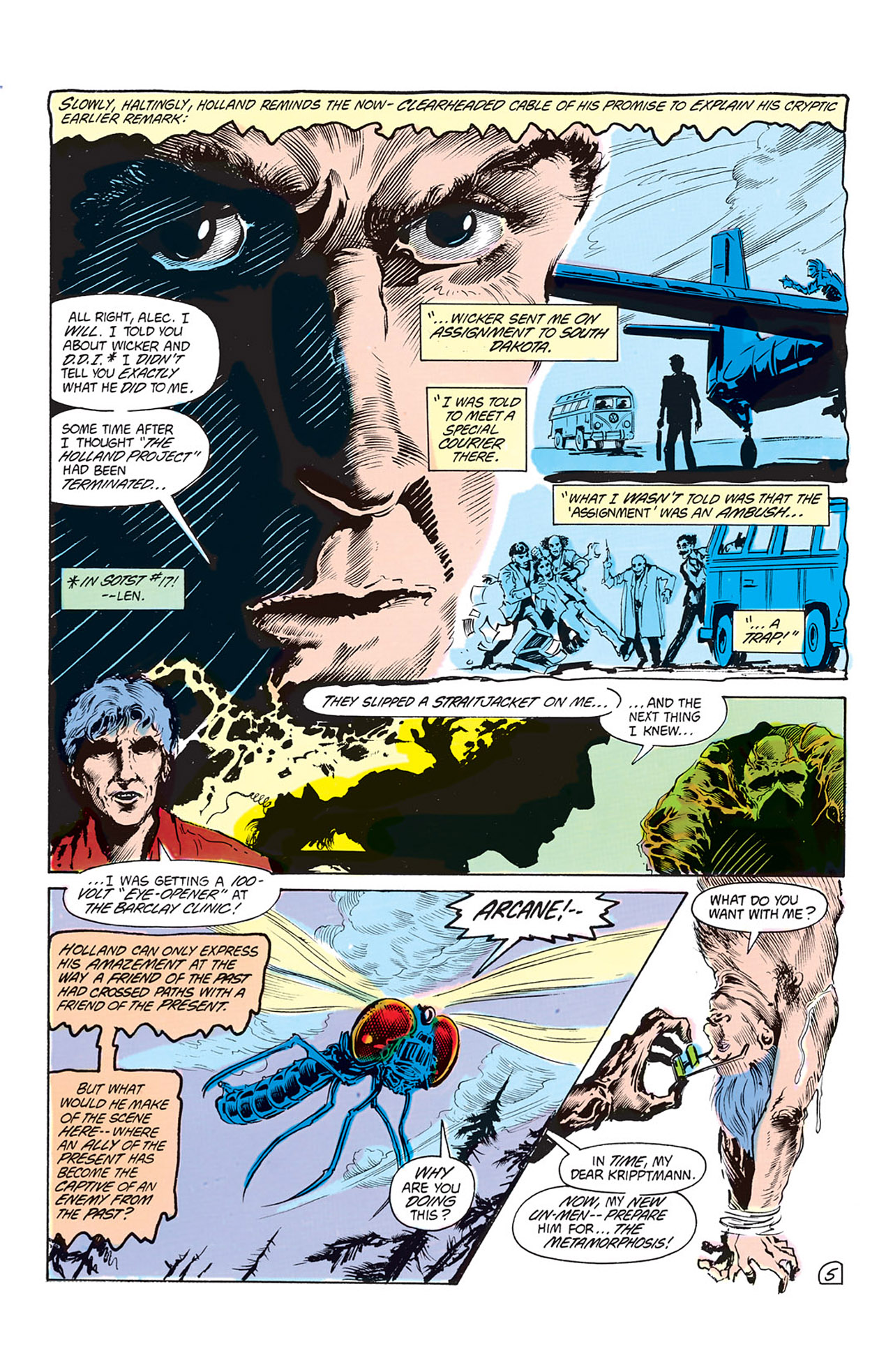 Read online Swamp Thing (1982) comic -  Issue #19 - 6