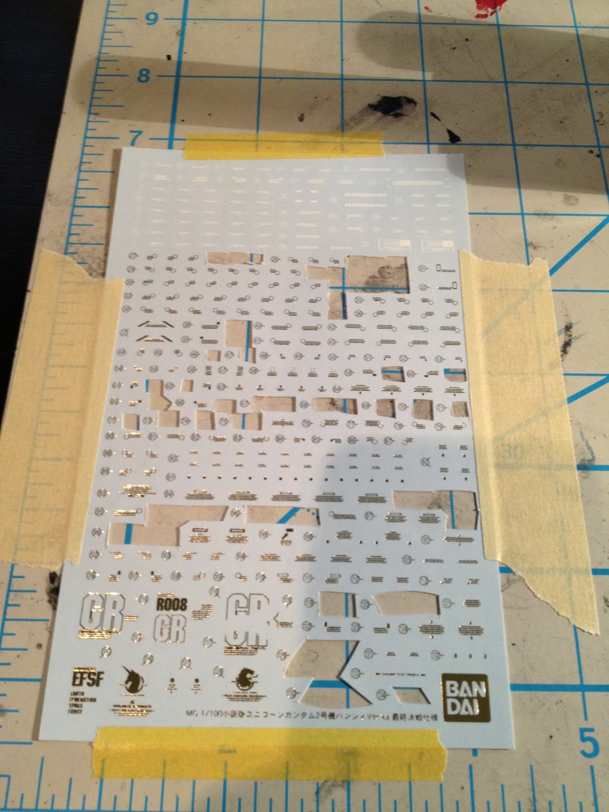 Tutorial How to apply water slide decals