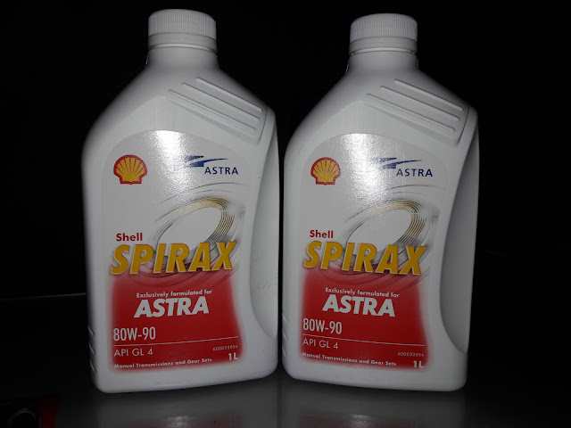 Harga Shell spirax astra 80w90 oli gardan dan perseneling terbaru dari Astra