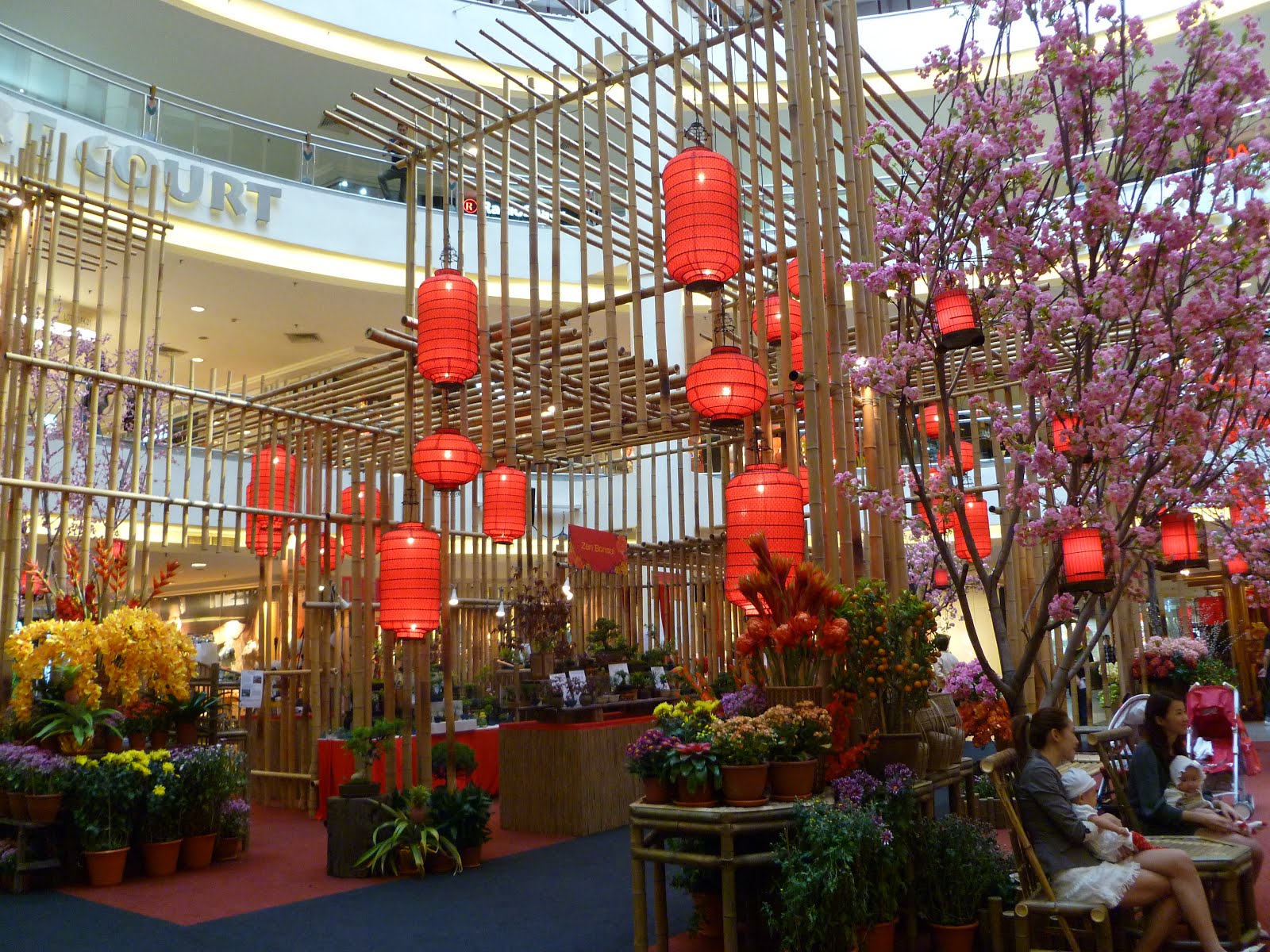Swinging By Mall Décor Celebrating Chinese New Year