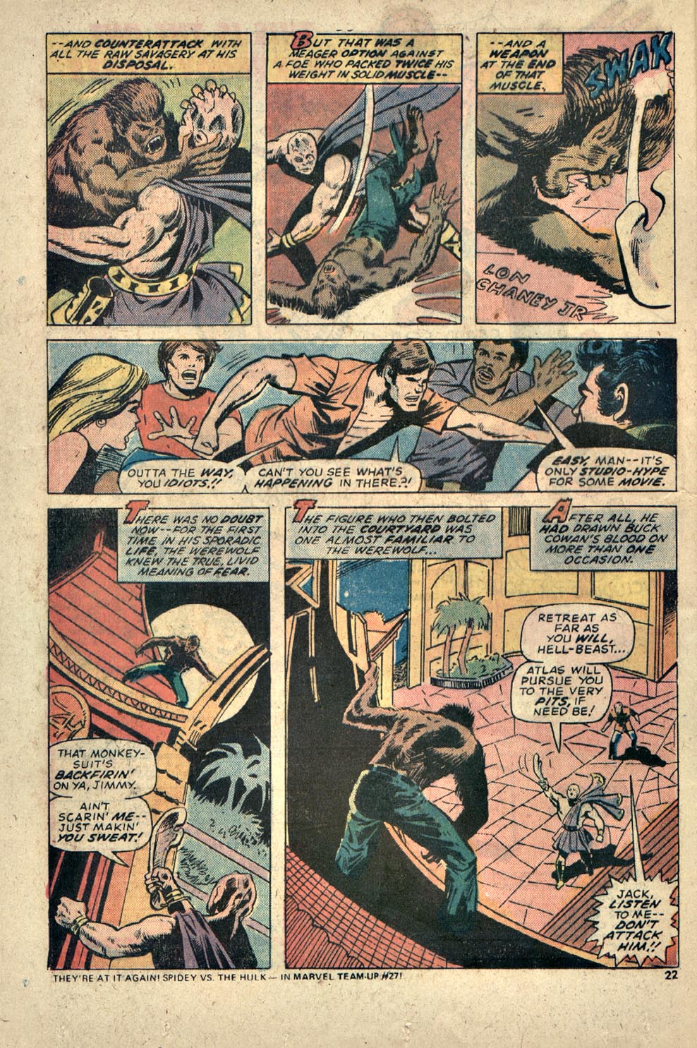 Read online Werewolf by Night (1972) comic -  Issue #23 - 16