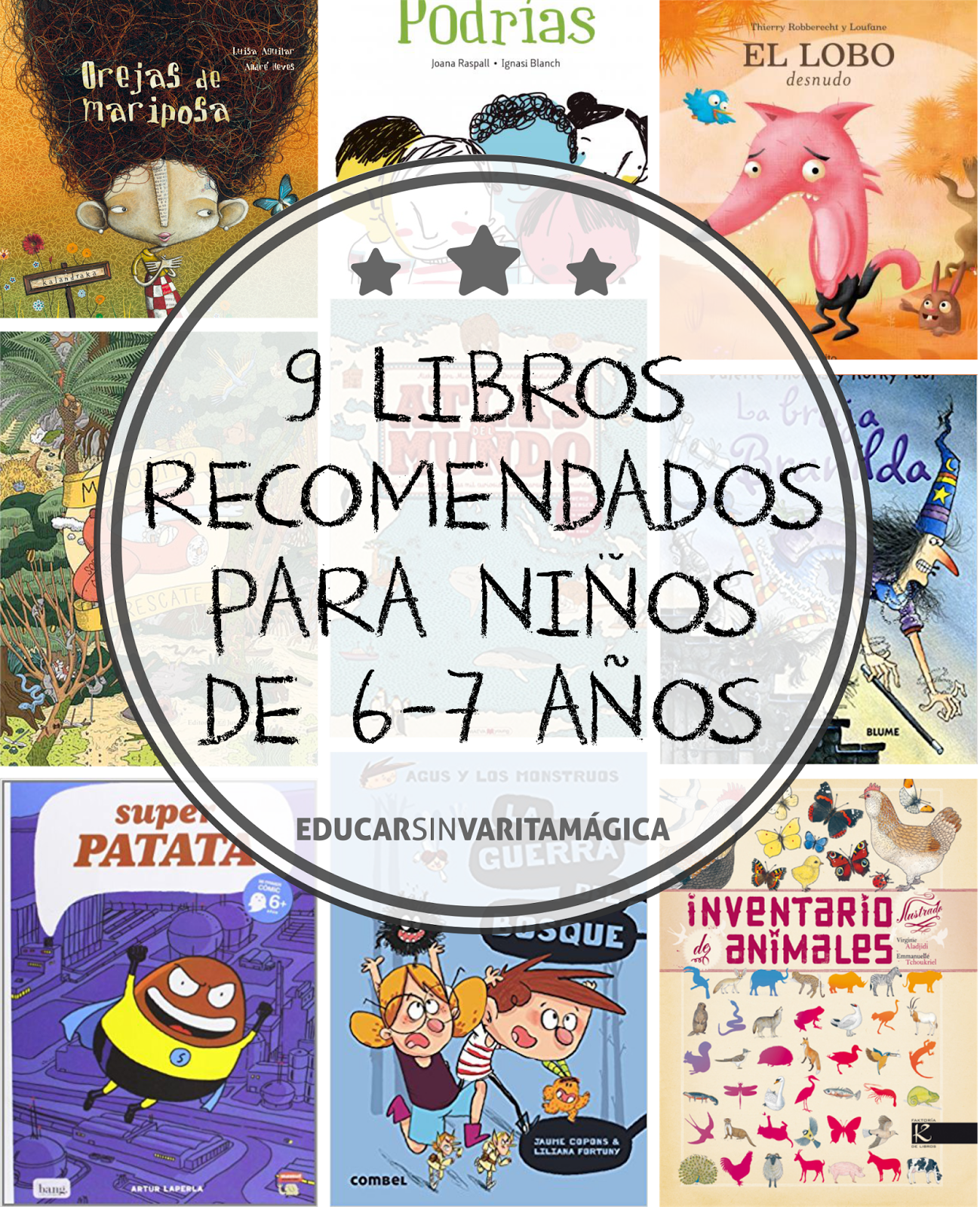 LIBROS INFANTILES DE LECTURA. A partir de 7 años.