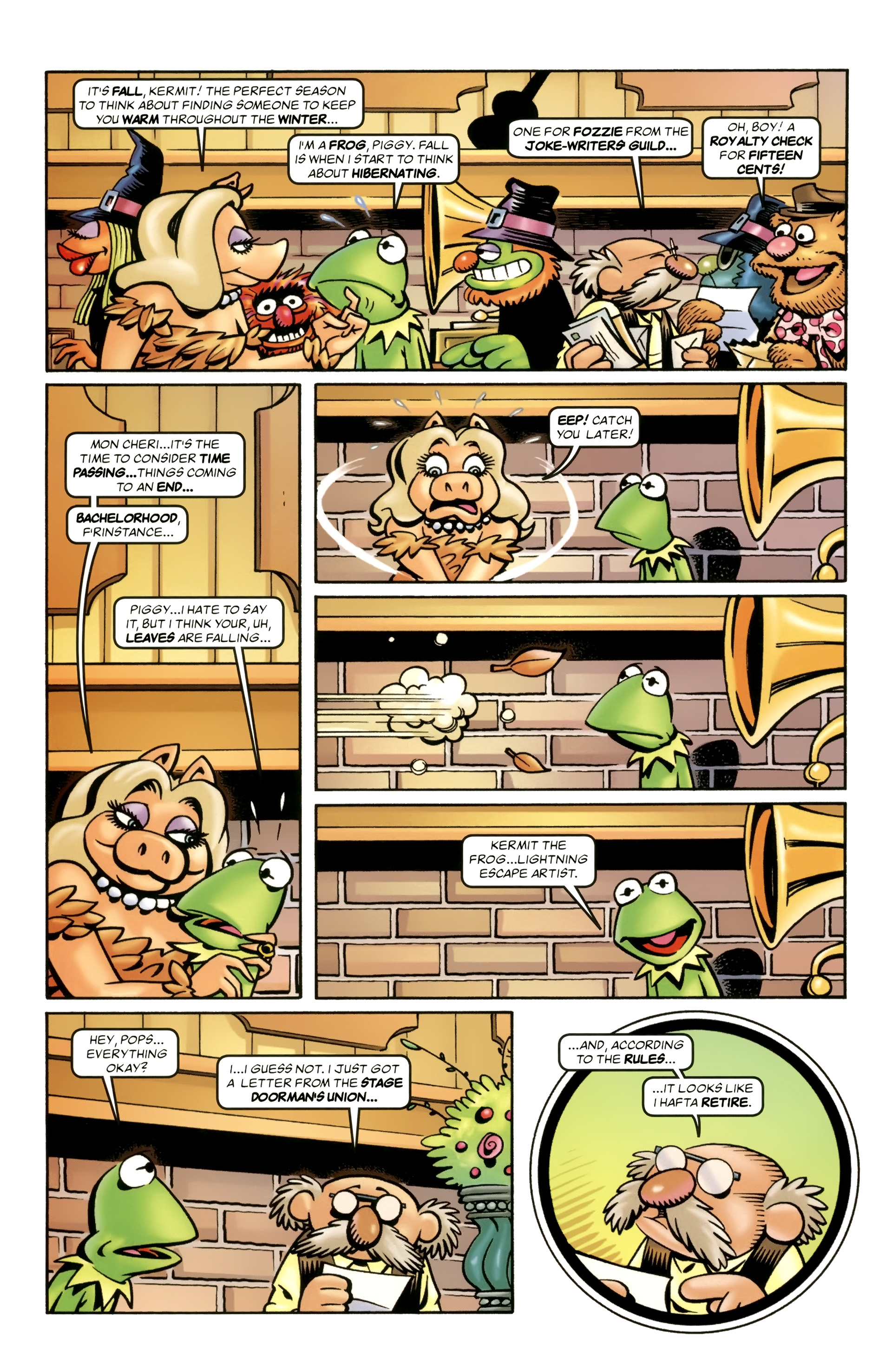 Read online Muppets comic -  Issue #3 - 4