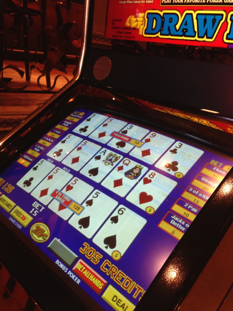 Royal Flusher Vegas Playing the Rude Blackboard Game