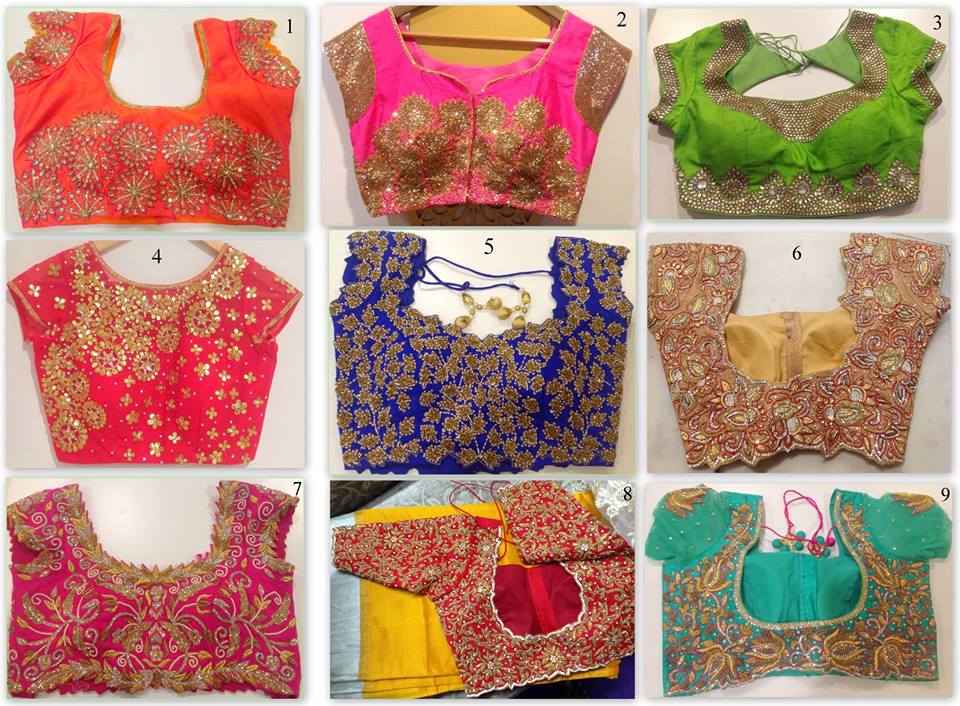 Blouse Designs by Shashi Vangapalli - Saree Blouse Patterns
