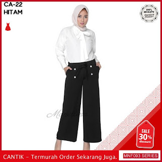 MNF093C55 Celana Ca Wanita 22 Polos Kulot Celana 2019 BMGShop
