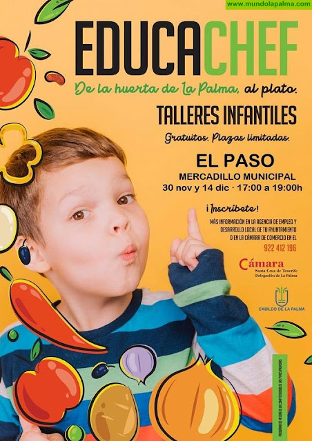 EDUCACHEF en el Mercadillo El Paso