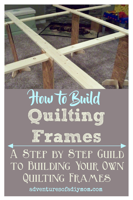 How to Build Quilting Frames Collage