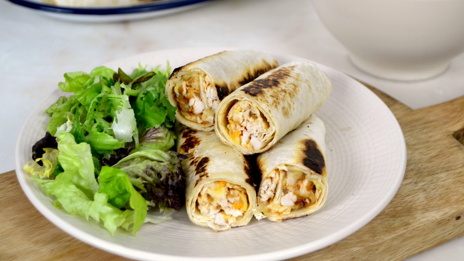 Flautas de pollo con queso Cuuking! Recetas de cocina