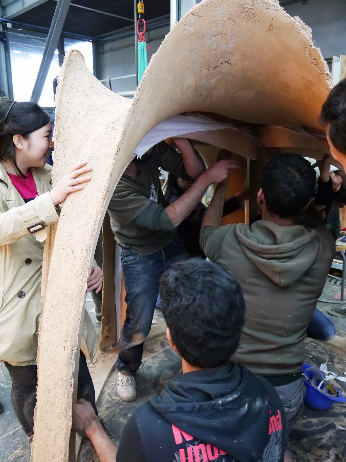 arcode: Building with Earth | Thin Shell Structures