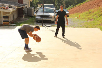 Trace Bates basketball tryouts