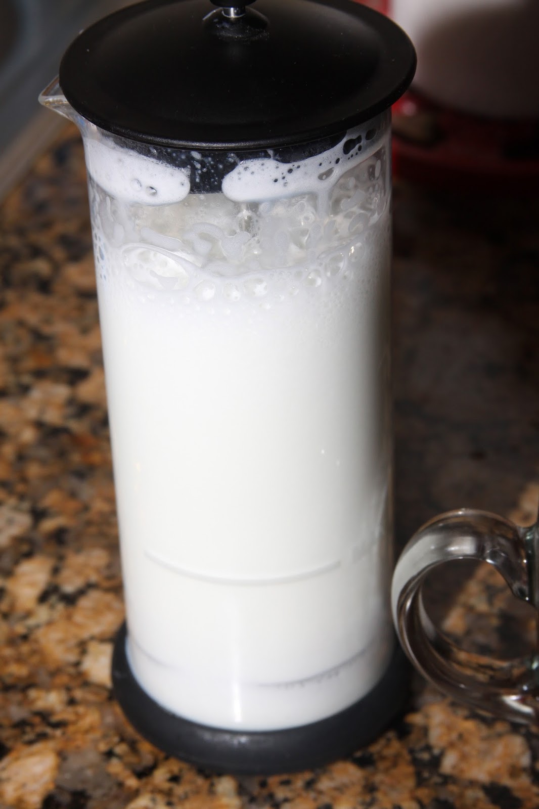 For the Love of Food Mardi Gras King Cake Latte