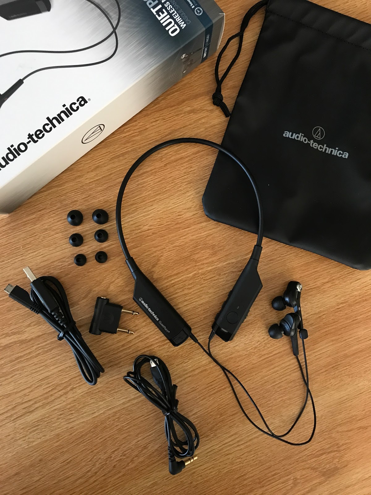 Wireless InEar Headphones From AudioTechnica Review Mom Files