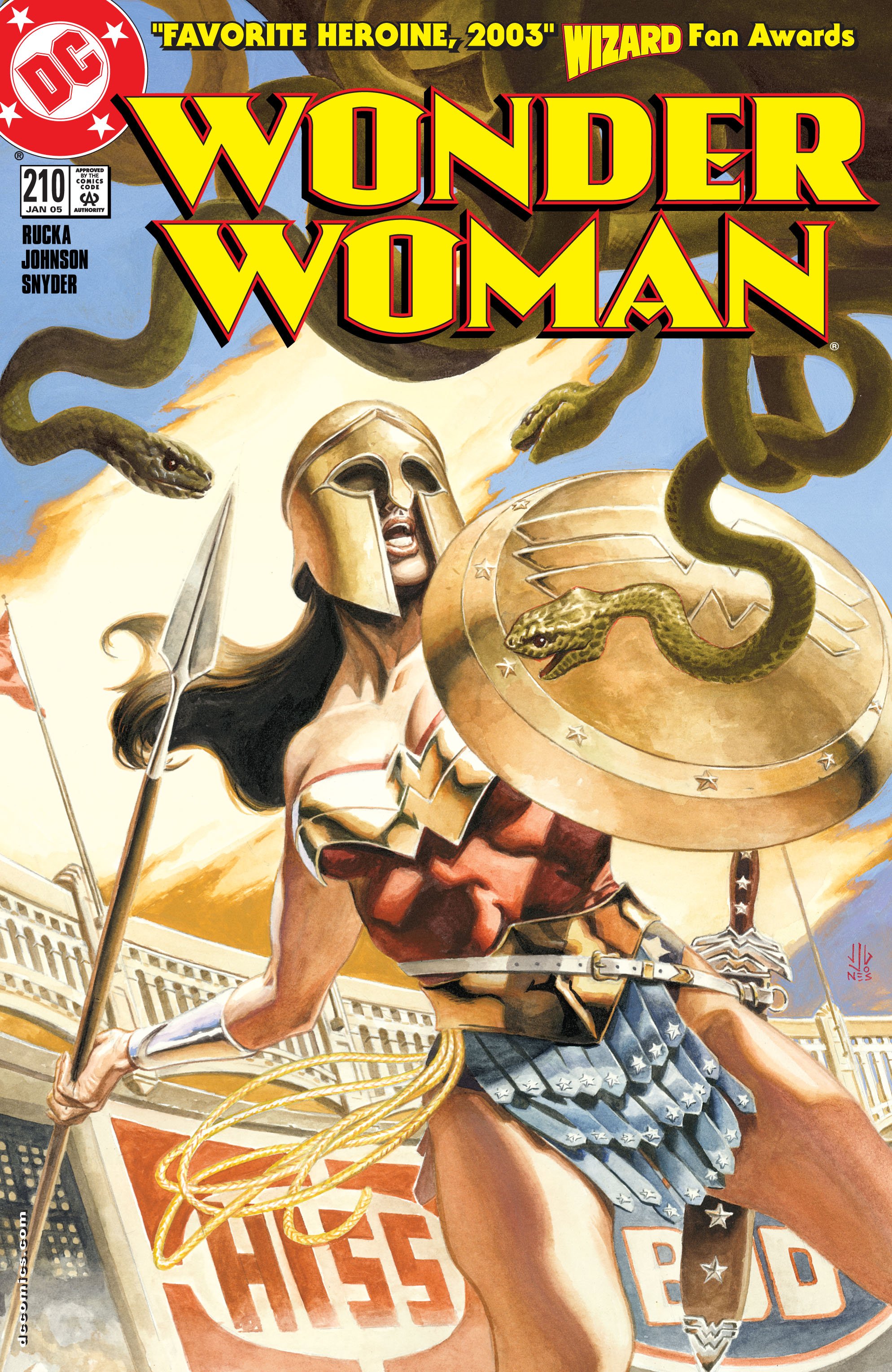 Read online Wonder Woman (1987) comic -  Issue #210 - 1