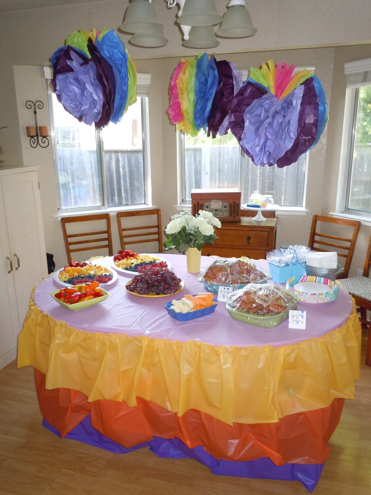 Whose Shoes are These? Rainbow Tie Dye Birthday Party