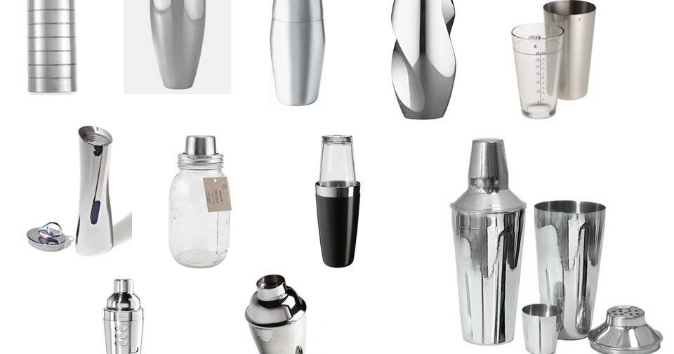 Club Del Bartender Shakers !!! Conoce los tipos mas populares